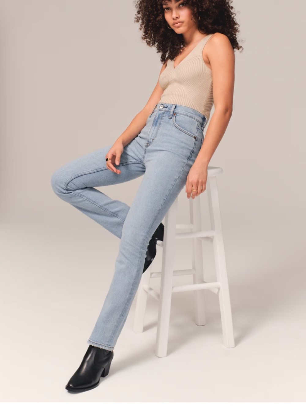 Abercrombie 90’s Slim Straight Jeans